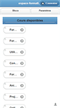 Mobile Screenshot of espace-formation.biz